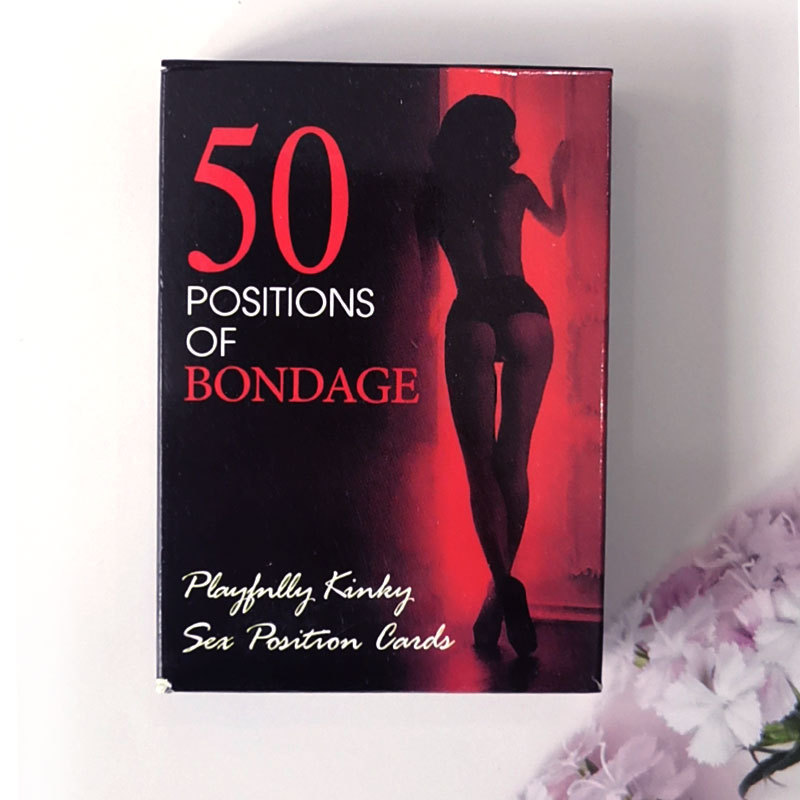 Sex Position Card Game – Intimate Bedroom Command Deck for Couples | Erotic Play & Passion Reignited