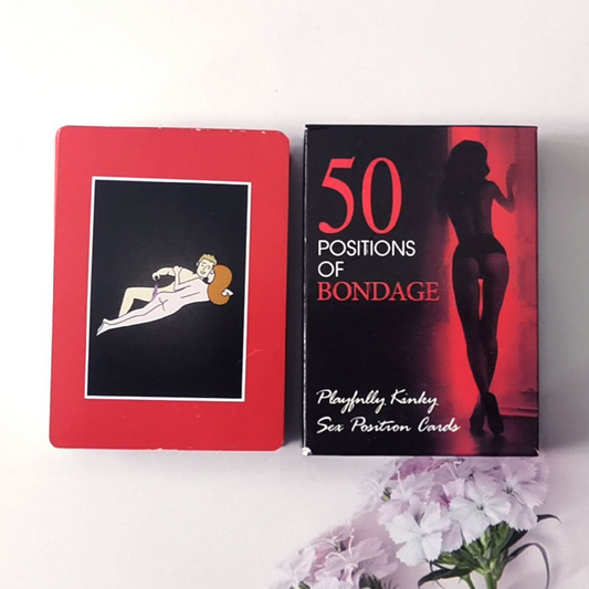 Sex Position Card Game – Intimate Bedroom Command Deck for Couples | Erotic Play & Passion Reignited