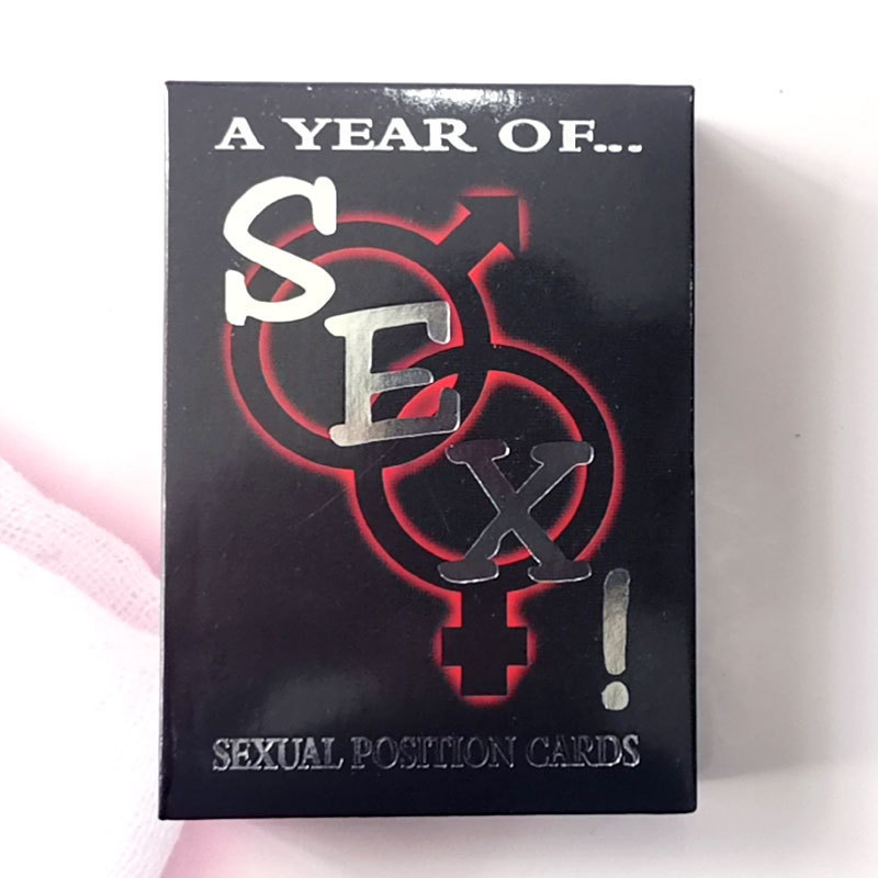 Sex Position Card Game – Intimate Bedroom Command Deck for Couples | Erotic Play & Passion Reignited