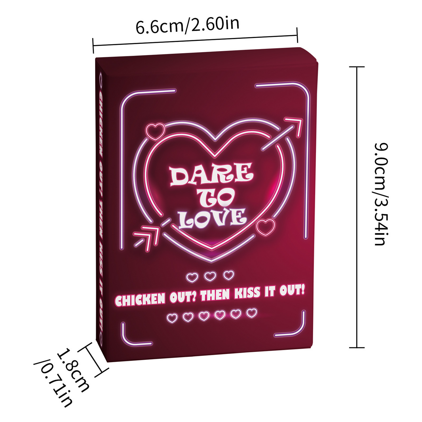 46-Card Couple Scratch Game – Romantic & Naughty Challenge Deck for Lovers